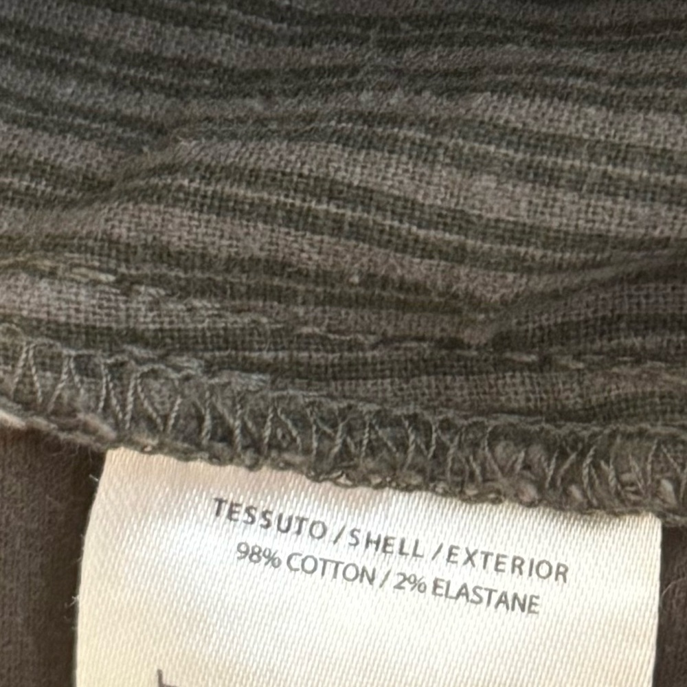Coveri Tailored Green Men’s Chinos 30x29 Cotton Stretch Slim Fit Italy - Picture 9 of 13